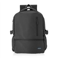 Aisens mochila deportiva repelente al agua para portatil 15.6, negro