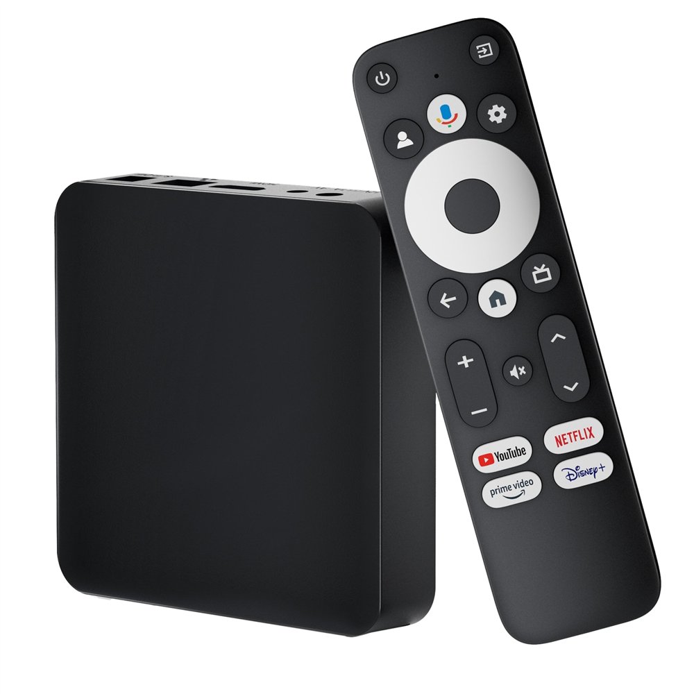 Leotec letvboxgc06 convertidor de smart tv negro 4k ultra hd 32 gb wifi ethernet
