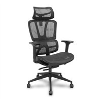 Piqueras y crespo silla pro537 traslack malla negra brazos 3d ruedas nailon 60 mm