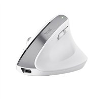 trust bayo+ ratón oficina mano derecha rf wireless + bluetooth óptico 2400 dpi