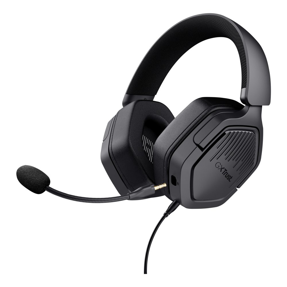 Trust gxt492 carus auriculares alámbrico diadema juego negro