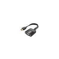 Vention cable conversor 74345/ hdmi macho/ vga hembra - jack 3.5 hembra/ 15cm/ negro