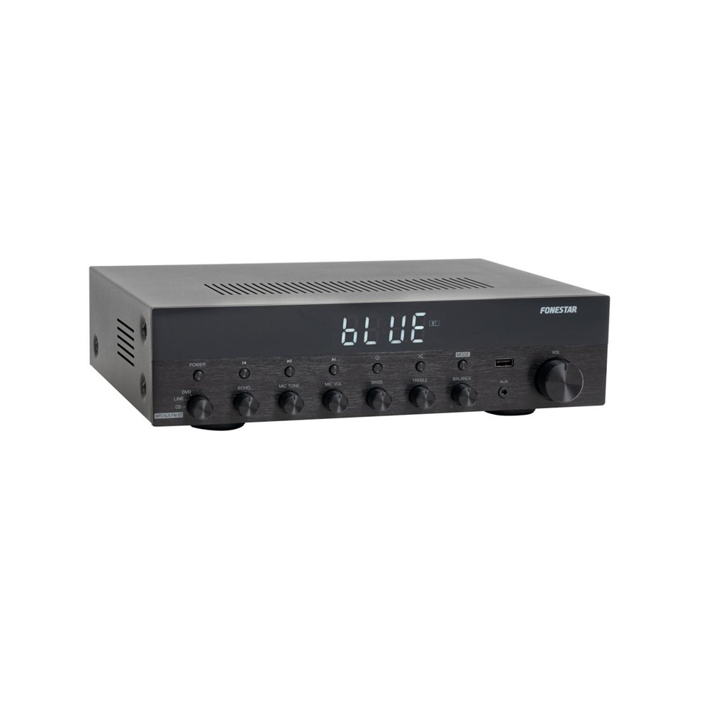 Fonestar as3030 amplificador de audio 2.0 canales hogar negro