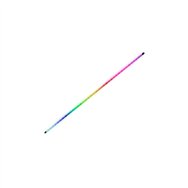 mars gaming mlt-one, tira led neon argb 550mm, 5v 3 pin compatible con hubs y mb argb, tira led flexible para pc con múltiples p