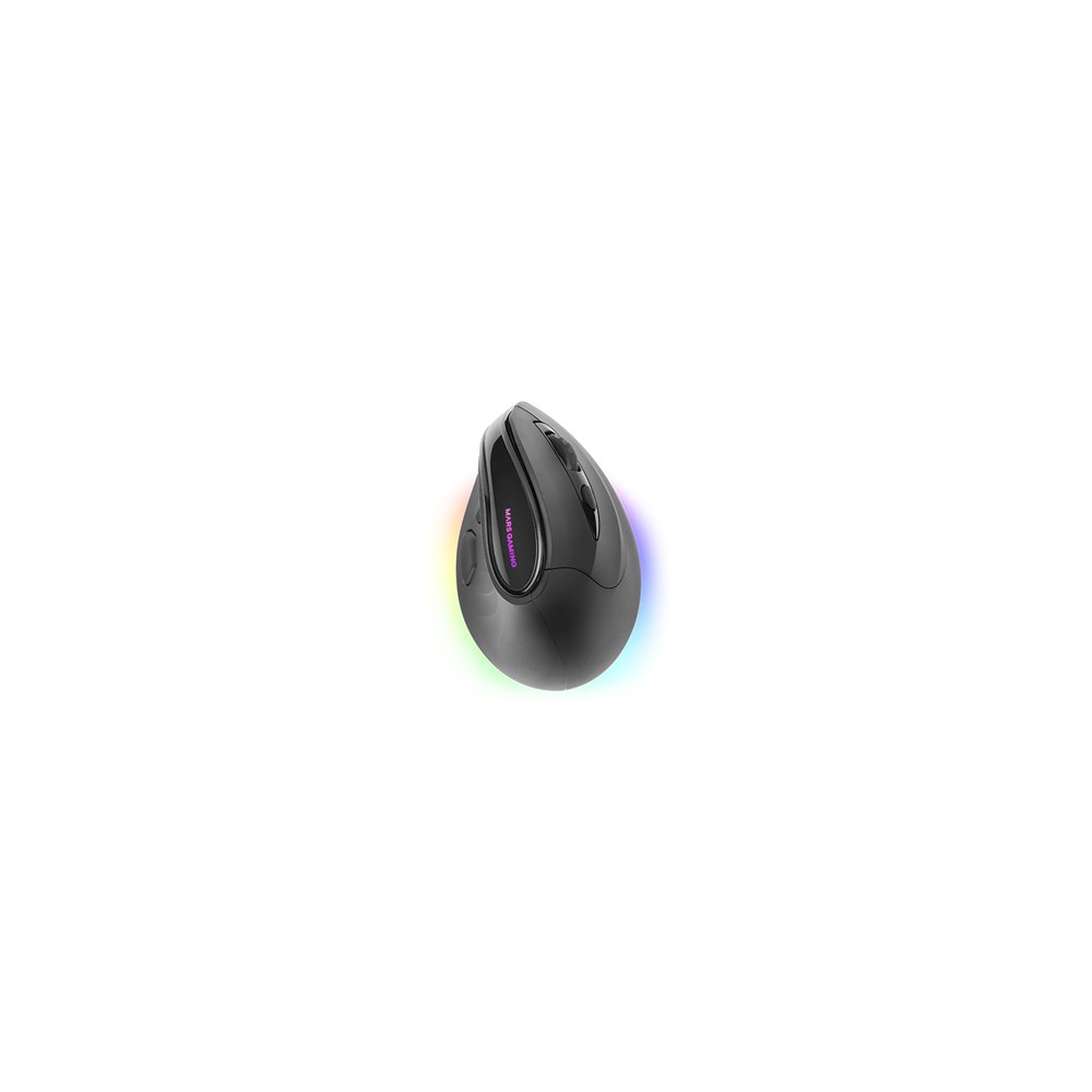 Mars gaming mm-sk, ratã³n gaming inalã¡mbrico vertical, diseã±o ergonã³mico, iluminaciã³n rgb chroma, sensor ãptico pixart 8400