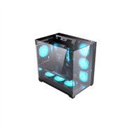 Hiditec chasis atx gaming sky black usb 3.1 type-c