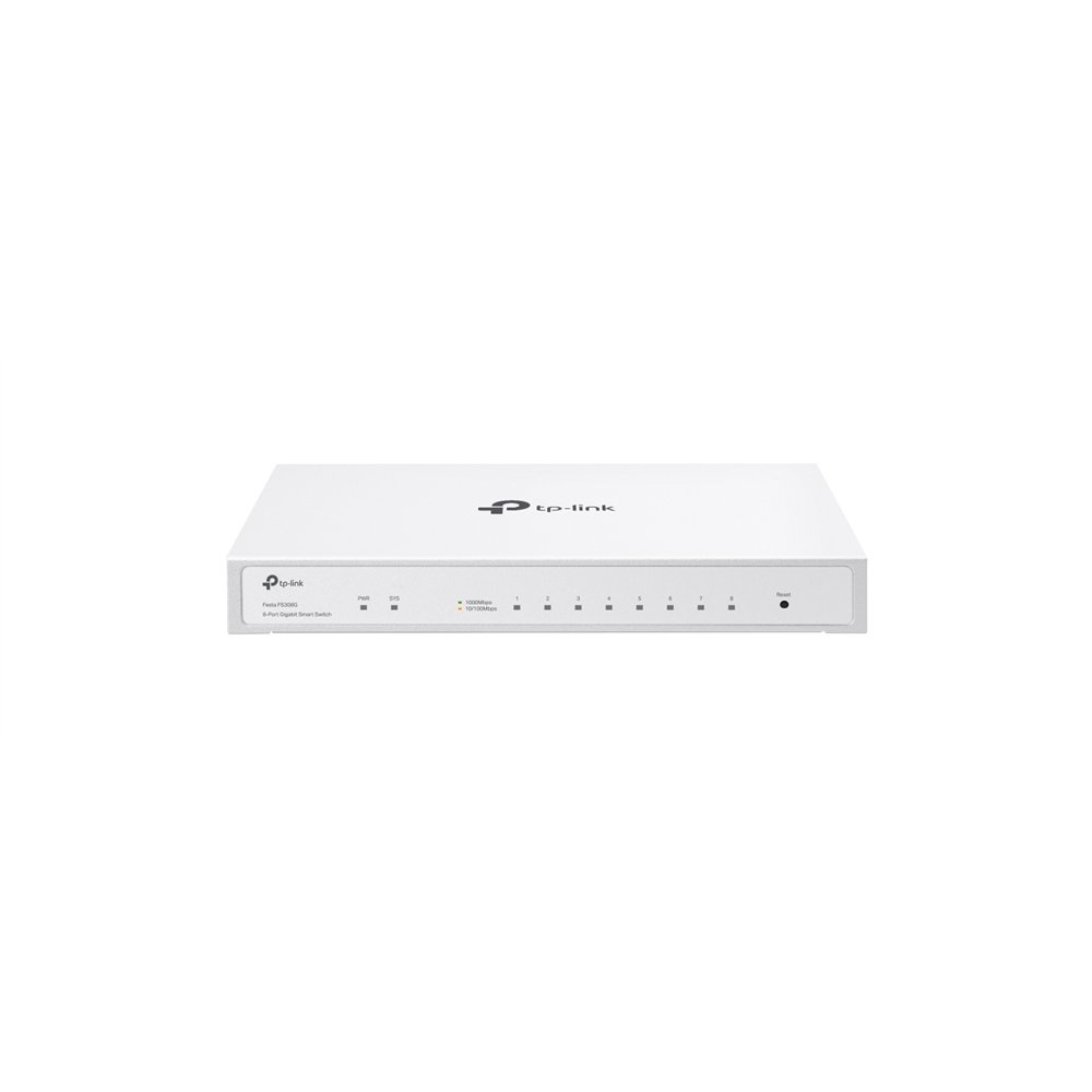 Tp-link festa fs308g gestionado l2/l2+ gigabit ethernet (10/100/1000) energía sobre ethernet (poe) blanco