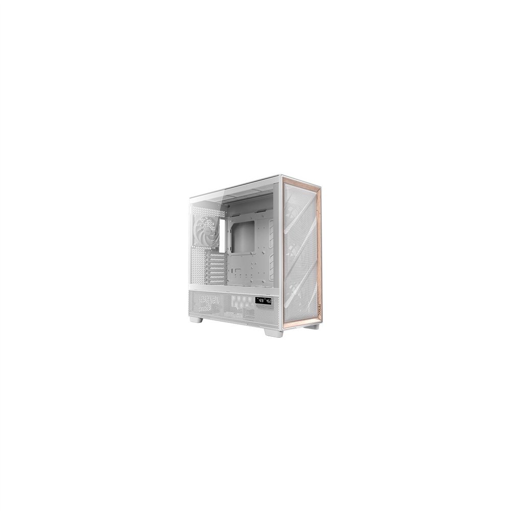 Antec flux pro white euv full tower blanco madera