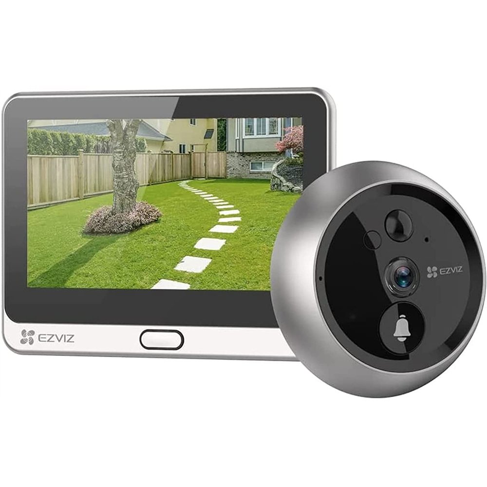 Ezviz dp2c sistema de intercomunicaciã³n de video 2 mp 10,9 cm (4.3") plata