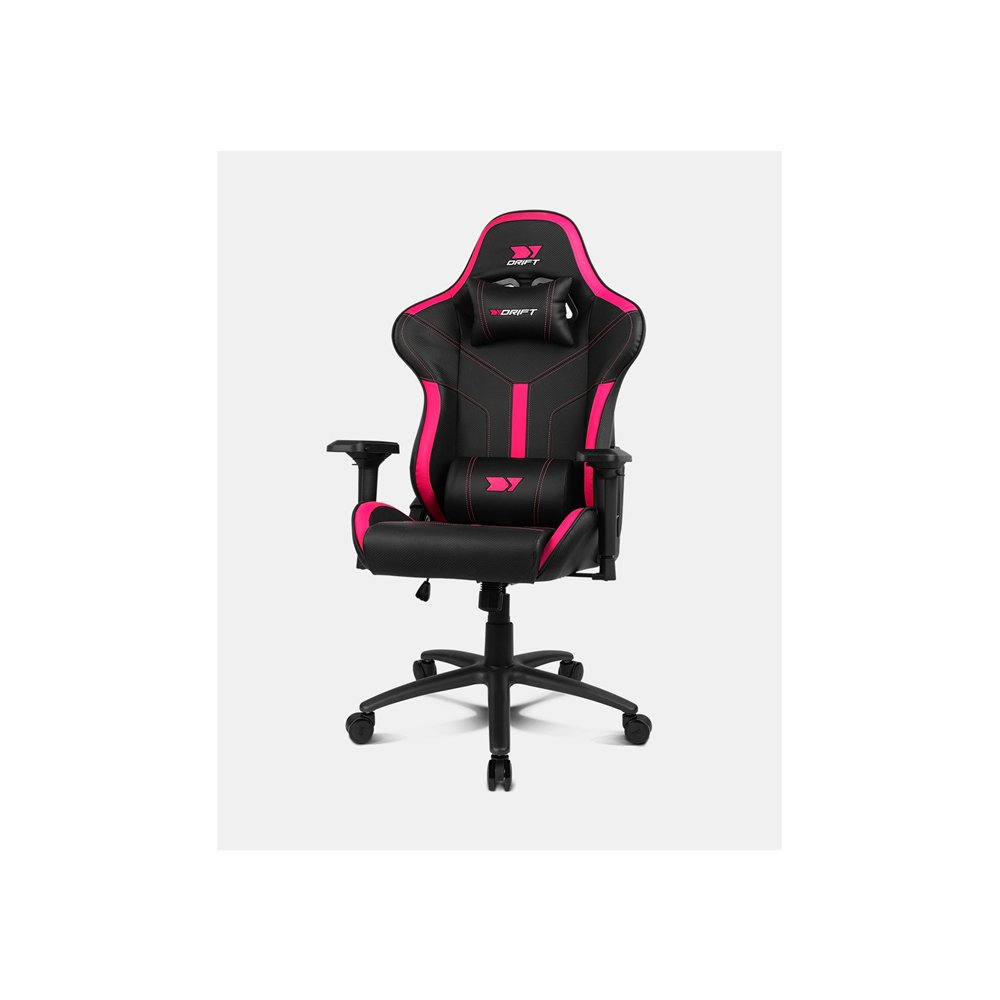 Drift dr350 butaca para jugar asiento acolchado negro, rosa