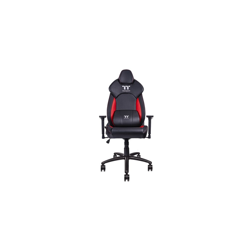 Thermaltake ggc-vco-brlwds-01 silla para videojuegos butaca para jugar asiento acolchado negro, rojo
