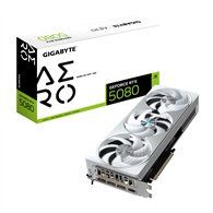 gigabyte geforce rtx 5080 aero oc sff 16g tarjeta gráfica - 16gb gddr7, 256 bits, pci-e 5.0, 2730mhz core clock, 3 x displayport