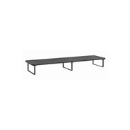 Gembird ms-table2-01 soporte para monitor escritorio negro