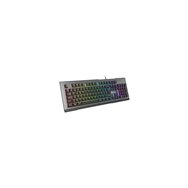 Genesis rhod 500 rgb teclado juego usb qwerty español negro, gris