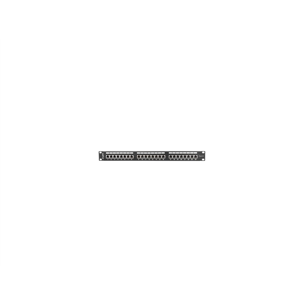 Lanberg PPS6-1024-B panel de parcheo 1U