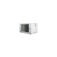 Lanberg wf01-6406-10s armario rack 6u bastidor de pared gris