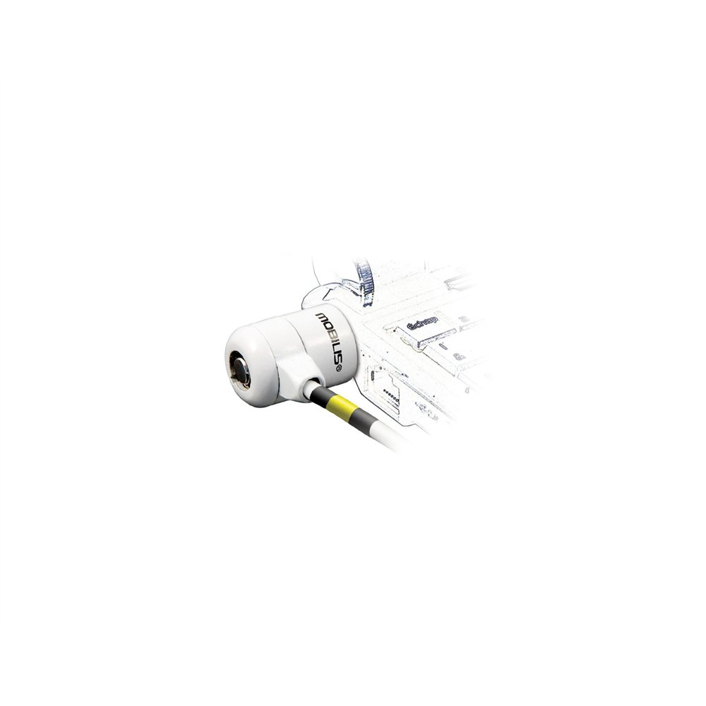 Mobilis corporate key cable antirrobo blanco 1,8 m
