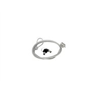 Mobilis 001262 cable antirrobo plata 1,8 m