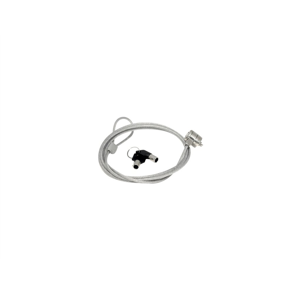 Mobilis 001262 cable antirrobo plata 1,8 m