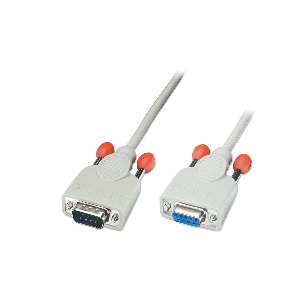 Lindy 31519 cable de serie gris 2 m
