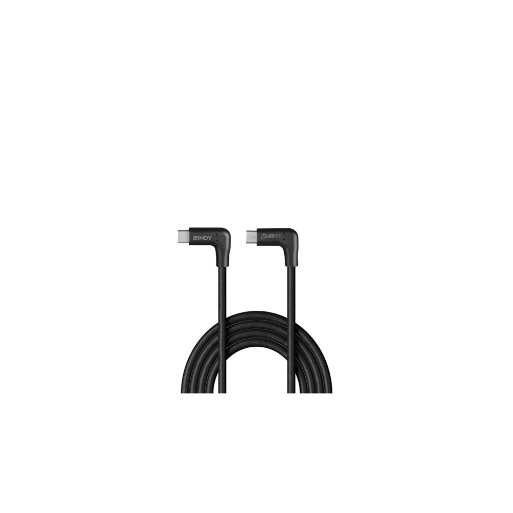 Lindy 32024 cable usb usb 3.2 gen 2 (3.1 gen 2) 1,5 m usb c negro