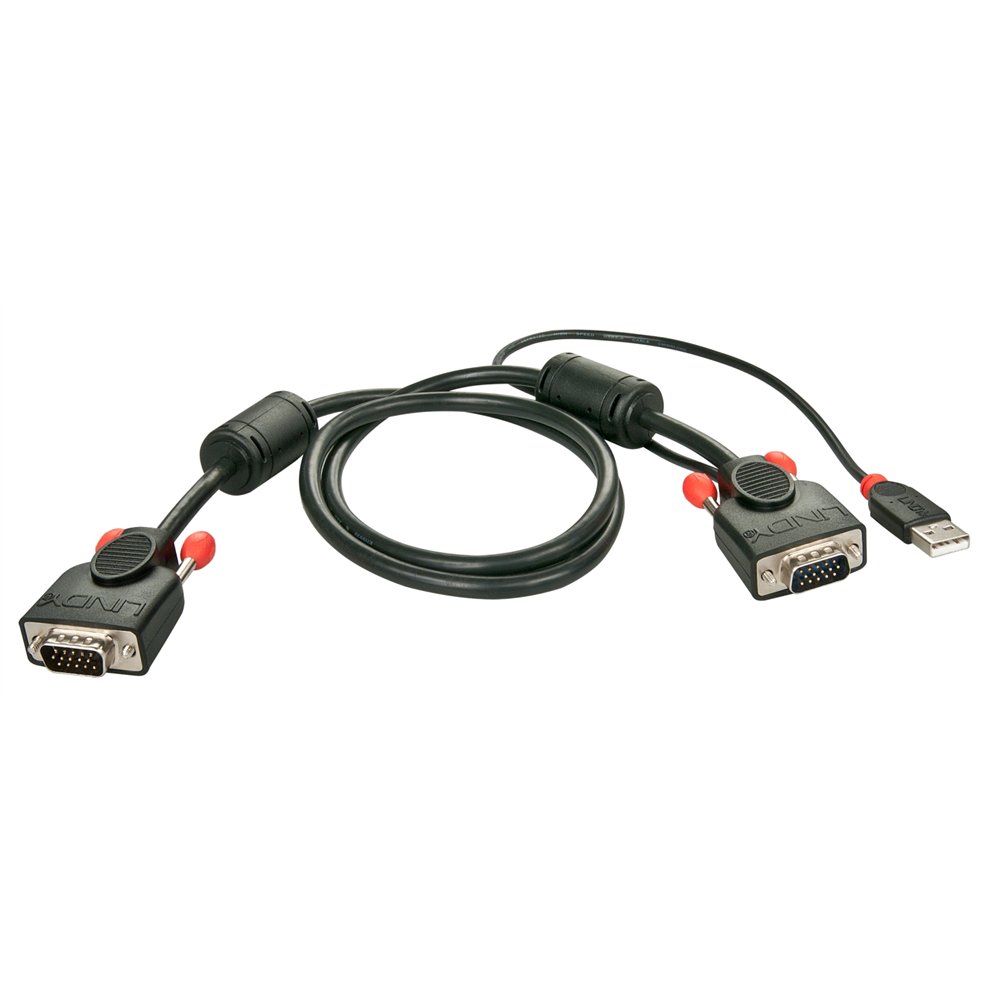 Lindy 33770 cable vga 1 m vga (d-sub) azul