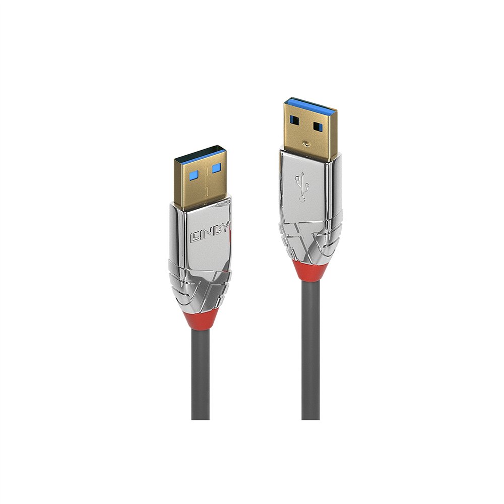 Lindy 36625 cable usb usb 3.2 gen 1 (3.1 gen 1) 0,5 m usb a gris