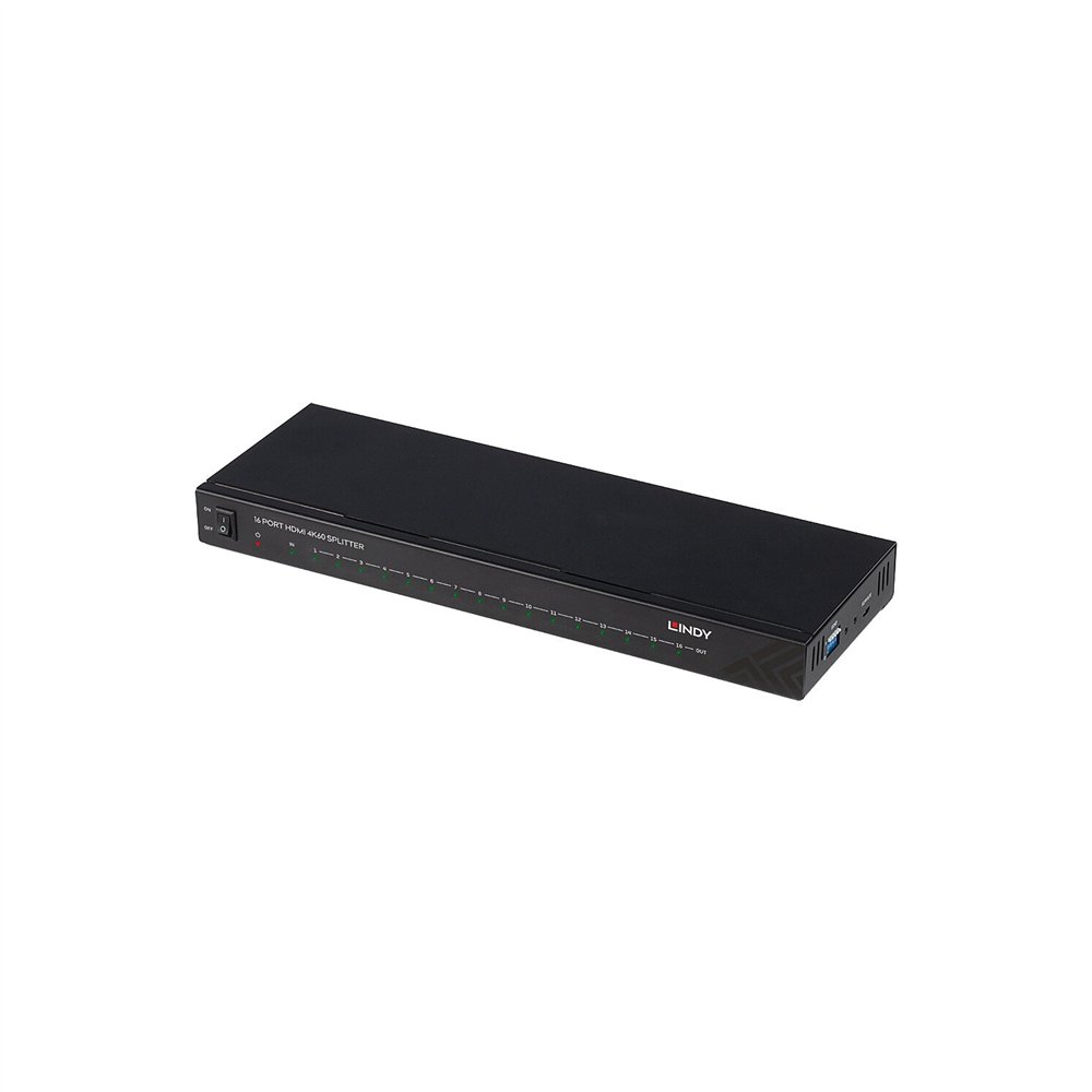 Lindy 38239 divisor de video hdmi 16x hdmi