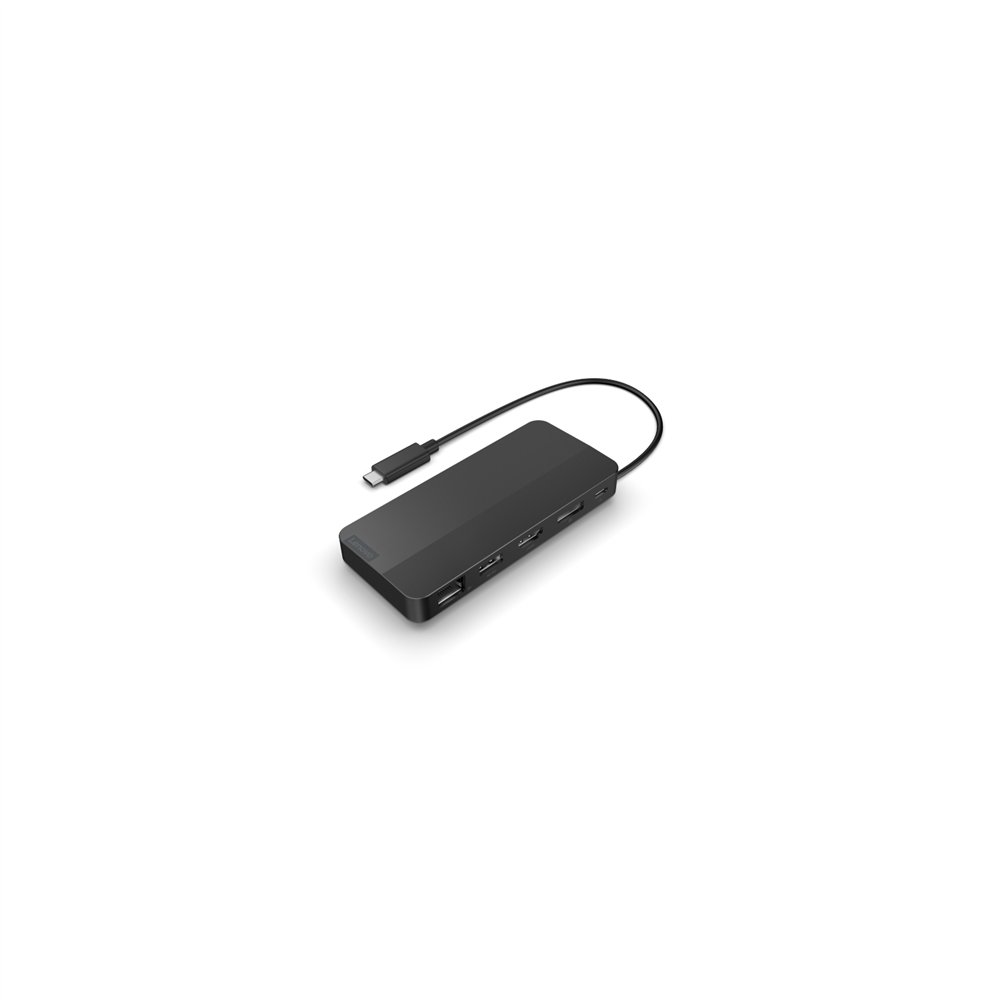 lenovo 40b90000ww base para portátil y replicador de puertos alámbrico usb 3.2 gen 1 (3.1 gen 1) type-c negro