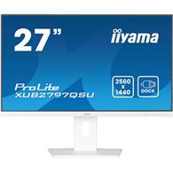 iiyama prolite xub2797qsu-w2 pantalla para pc 68,6 cm (27") 2560 x 1440 pixeles quad hd led blanco