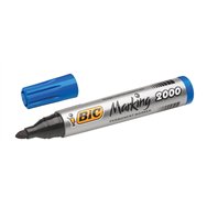 Bic 8209143 marcador permanente punta redonda azul 12 pieza(s)