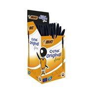 Bic 872731 bolígrafo negro fino 50 pieza(s)