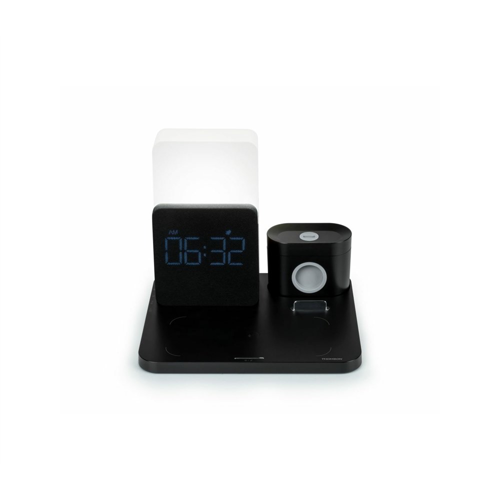 Thomson cl800i reloj despertador digital negro