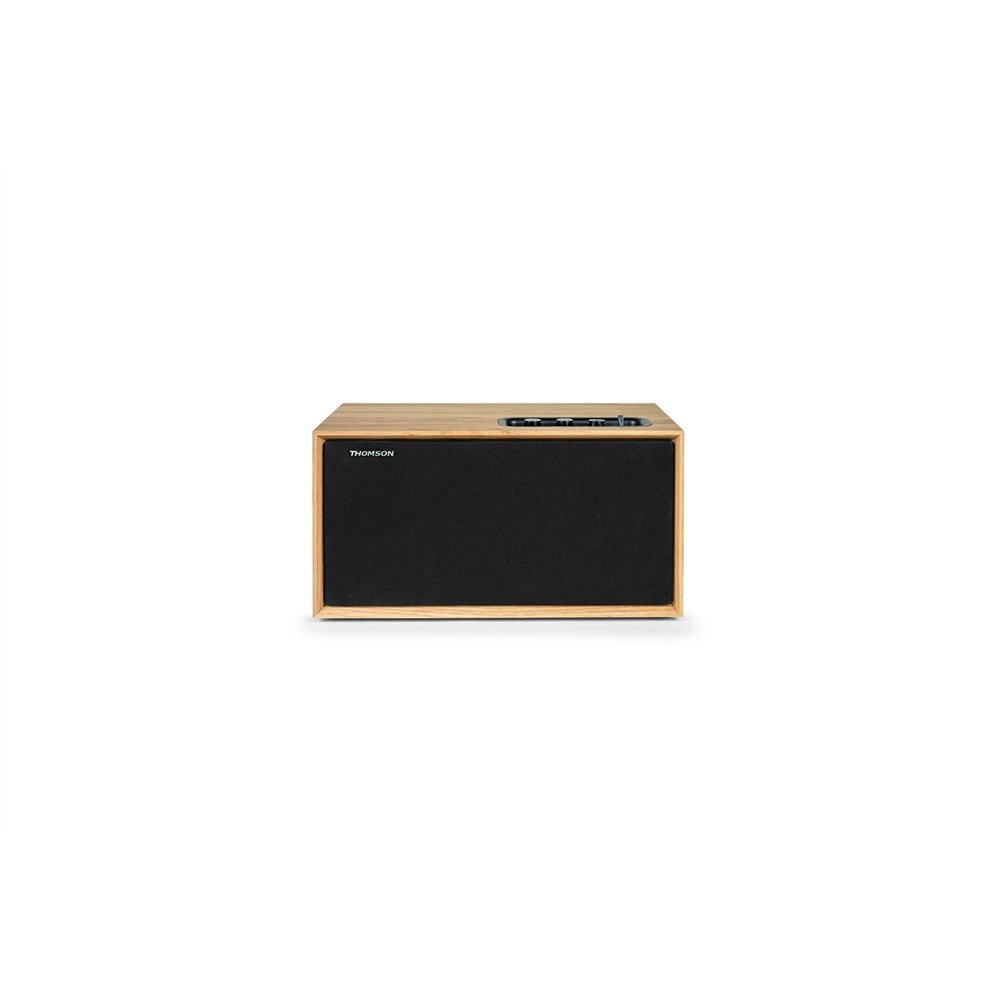 Thomson WS502 sistema de audio para el hogar Microcadena de música para uso doméstico Negro Madera
