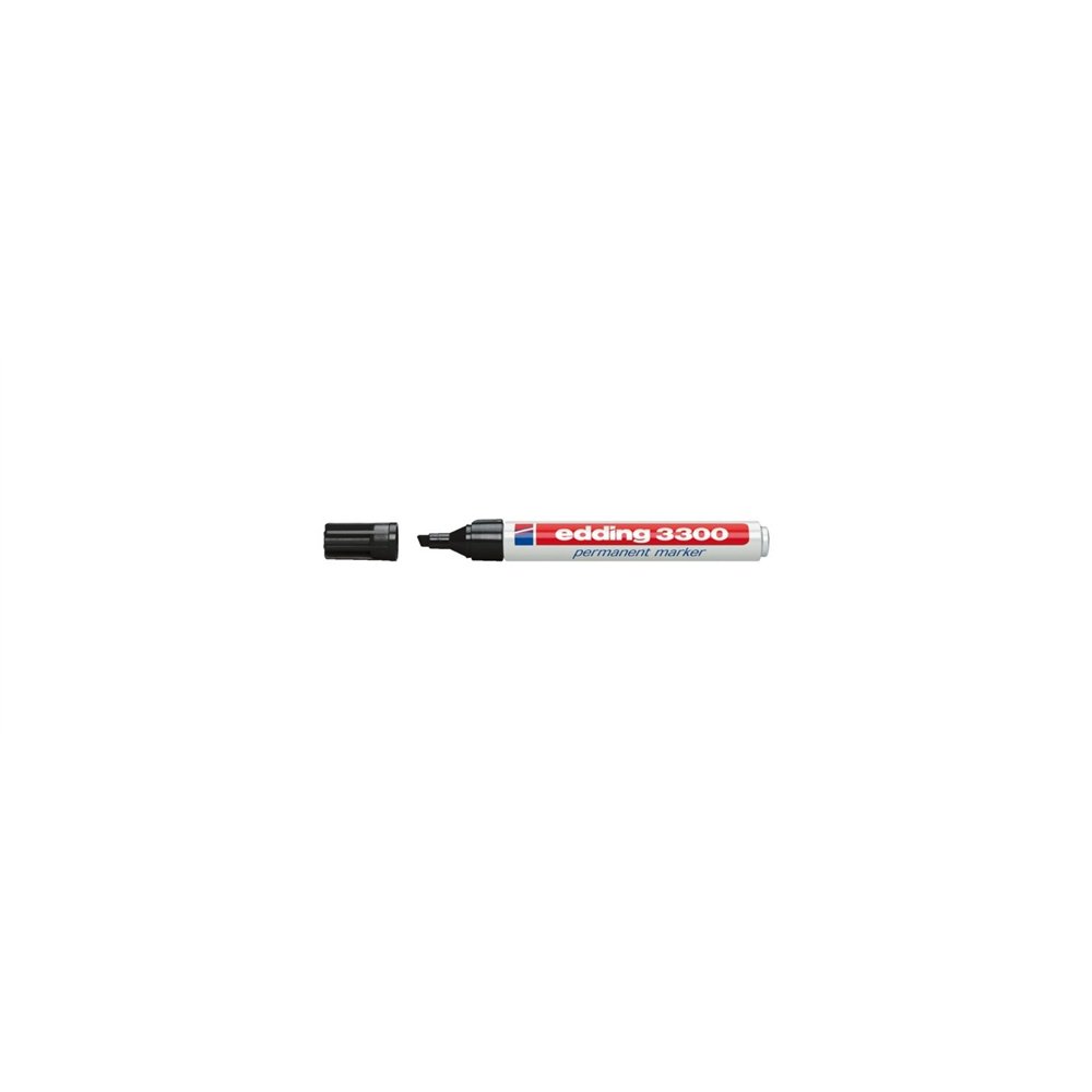 Edding 3300 marcador permanente negro 10 pieza(s)