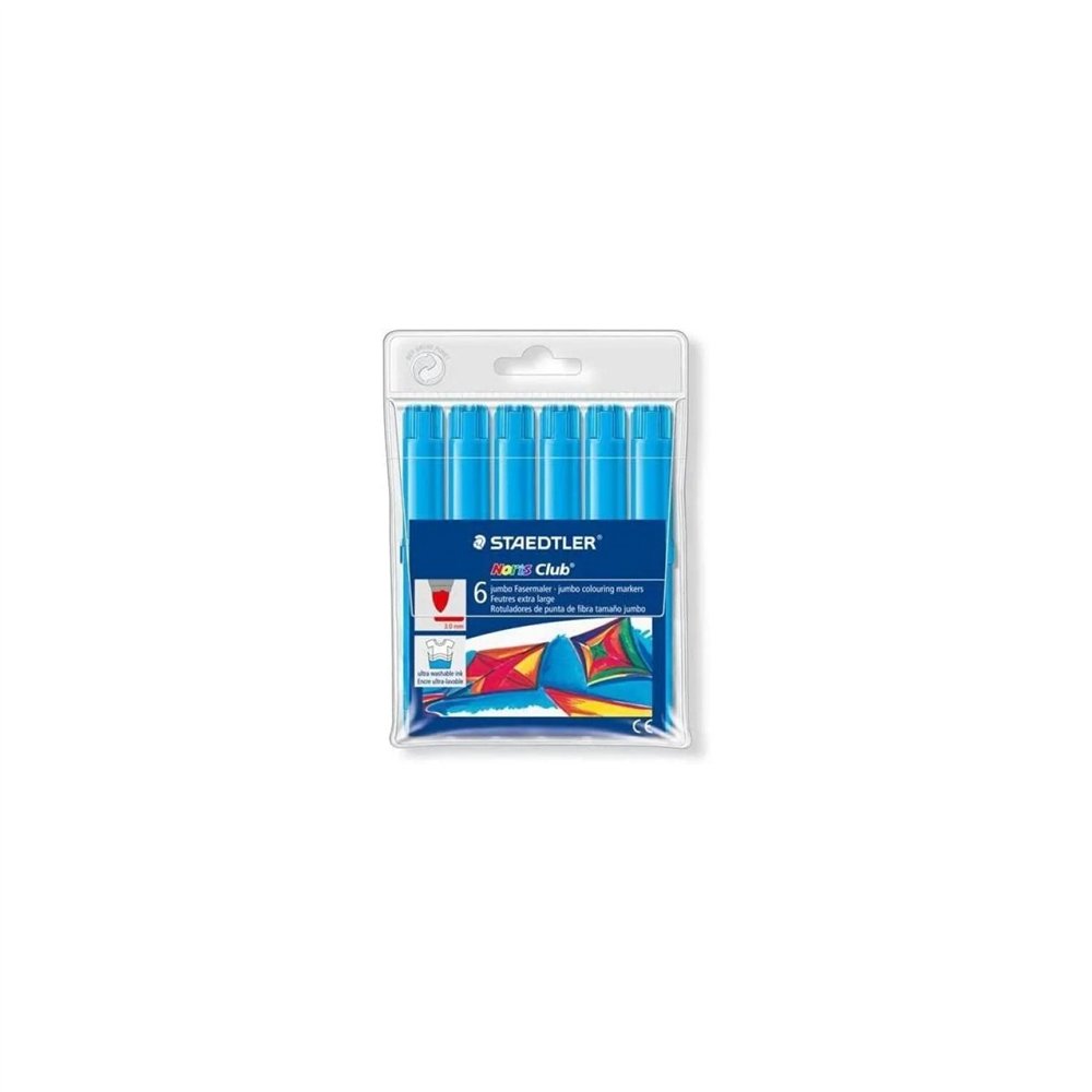 Staedtler noris club marcador 6 pieza(s) azul