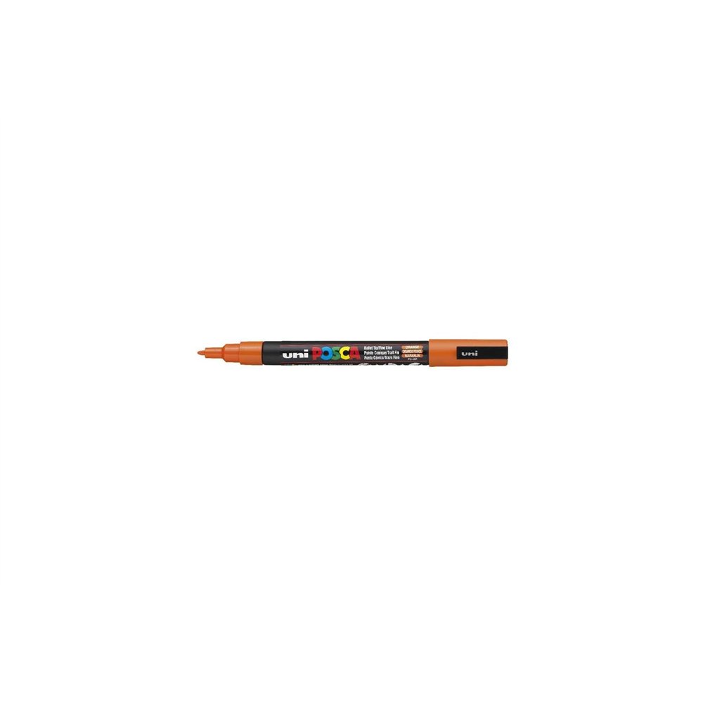 POSCA uni PC-3M marcador 1 pieza(s) Punta redonda Naranja