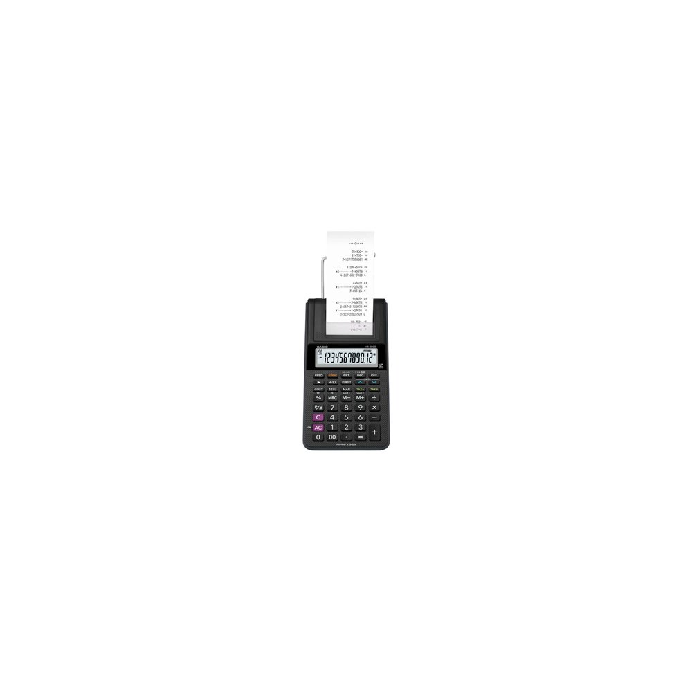 Casio hr-8rce-bk calculadora escritorio calculadora de impresión negro