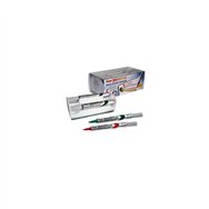 Pentel maxiflo marcador 4 pieza(s) punta cónica negro, azul, verde, rojo