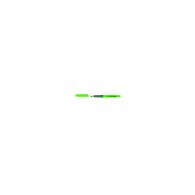 Bic brite liner grip marcador 12 pieza(s) punta de cincel verde
