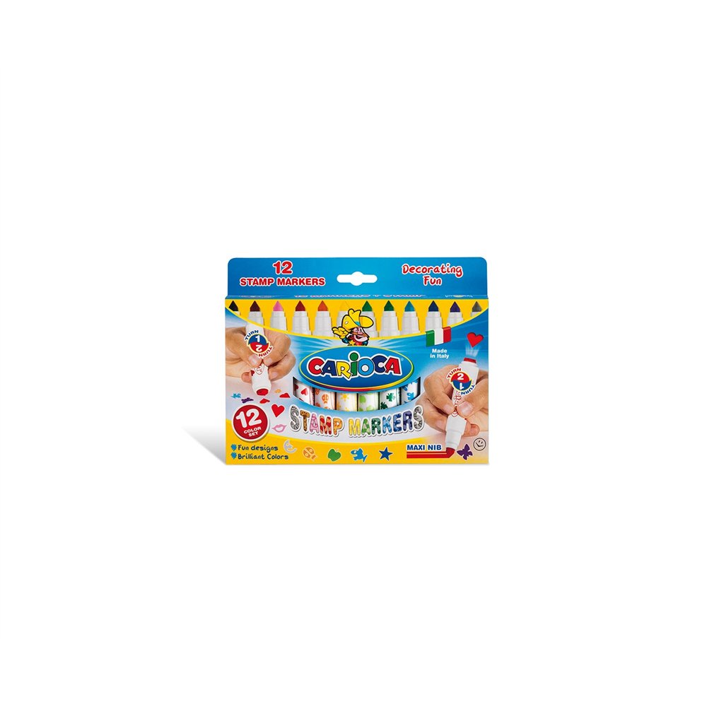 Carioca stamperello rotulador multi multicolor 12 pieza(s)