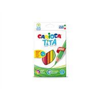 Carioca tita maxi lapcies de colores 12 pieza(s)