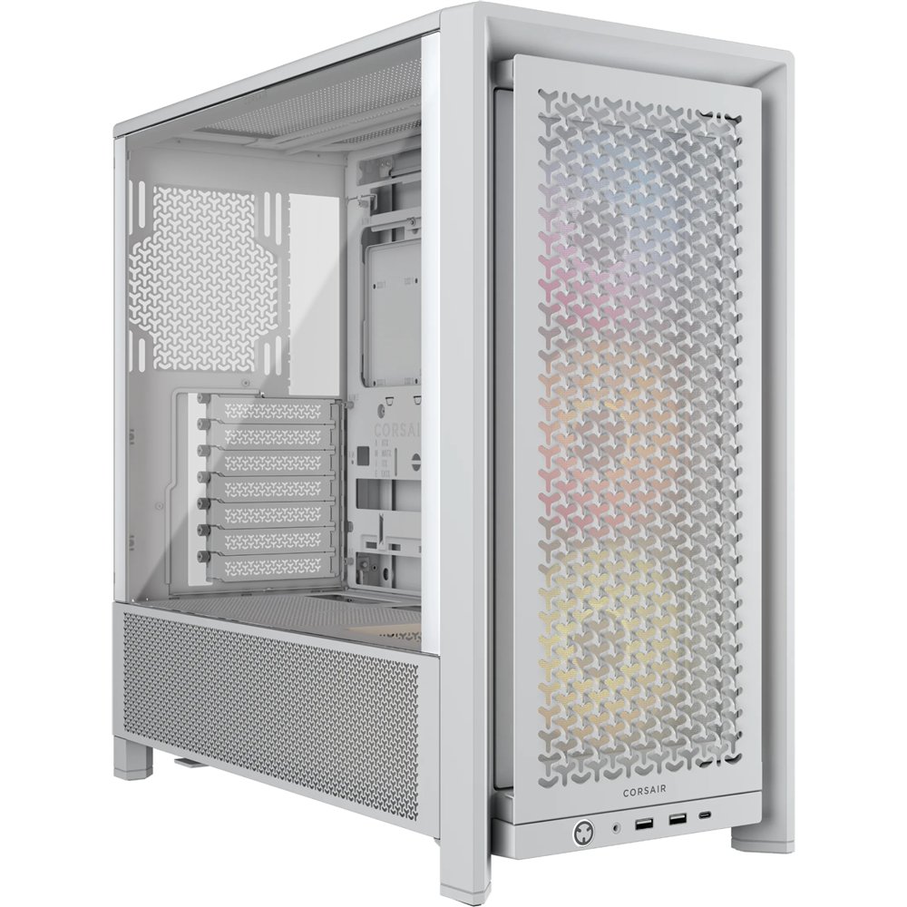 Corsair frame 4000d rs argb midi tower blanco