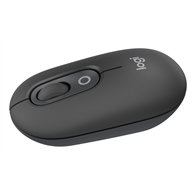 logitech pop mouse, ratón inalámbrico bluetooth compacto y portátil con botones programables y clics discretos, tecnología easy-