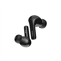 Belkin soundform flow auriculares inalã¡mbrico dentro de oã­do llamadas/mãºsica usb tipo c bluetooth negro