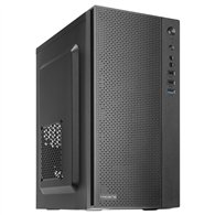 tacens anima ac5500, caja ordenador compacta micro atx, frontal malla refrigeración, fuente alimentación 500w, usb 3.0, negro