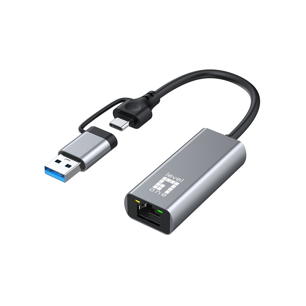 Levelone usb-0423 adaptador y tarjeta de red ethernet 2500 mbit/s