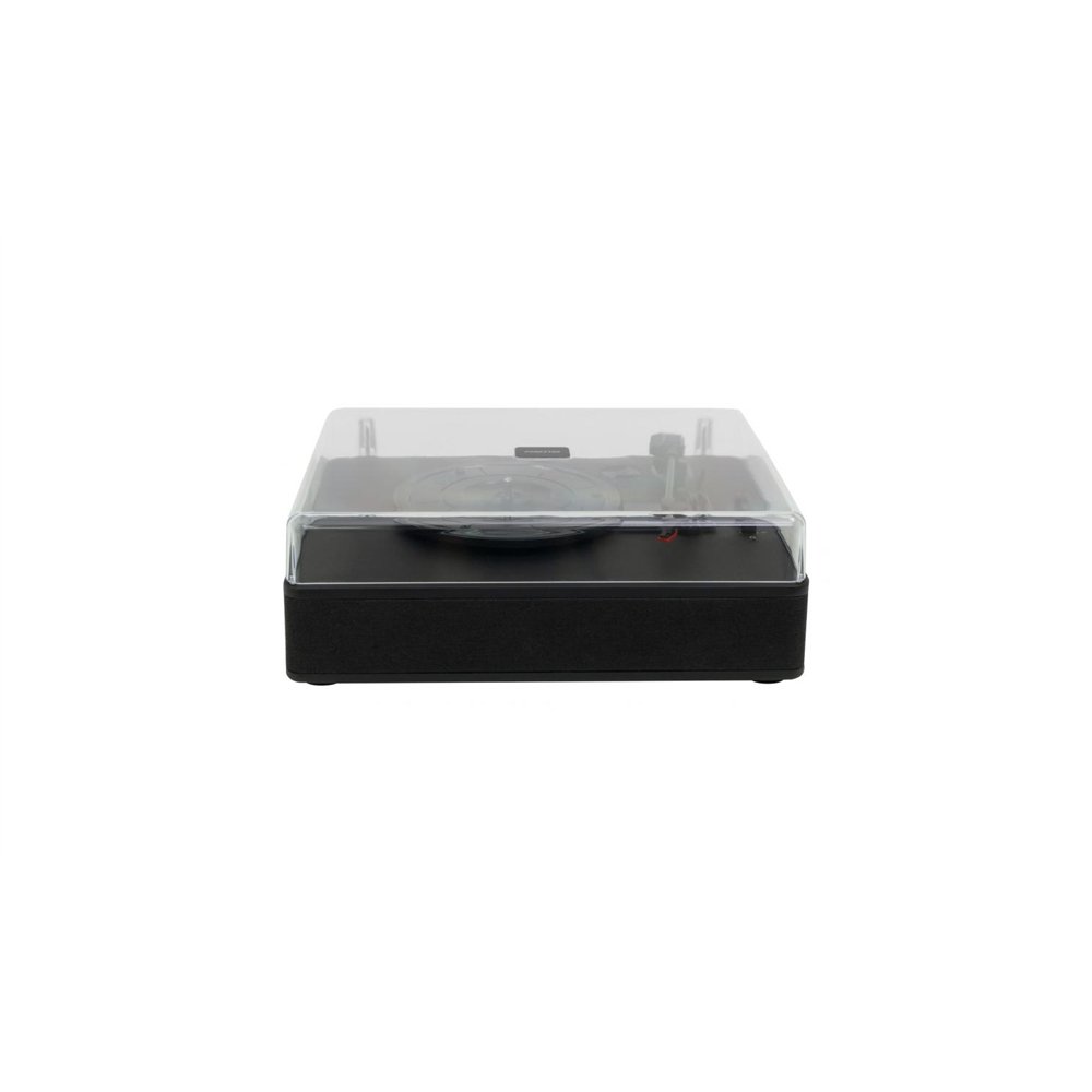 fonestar vinyl-25amp tocadisco tocadiscos de tracción por correa negro totalmente automático