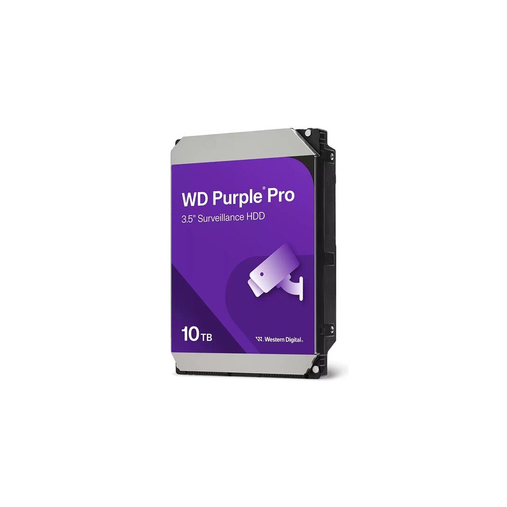 Western digital purple pro wd102purp disco duro interno 10 tb 7200 rpm 512 mb 3.5" serial ata iii