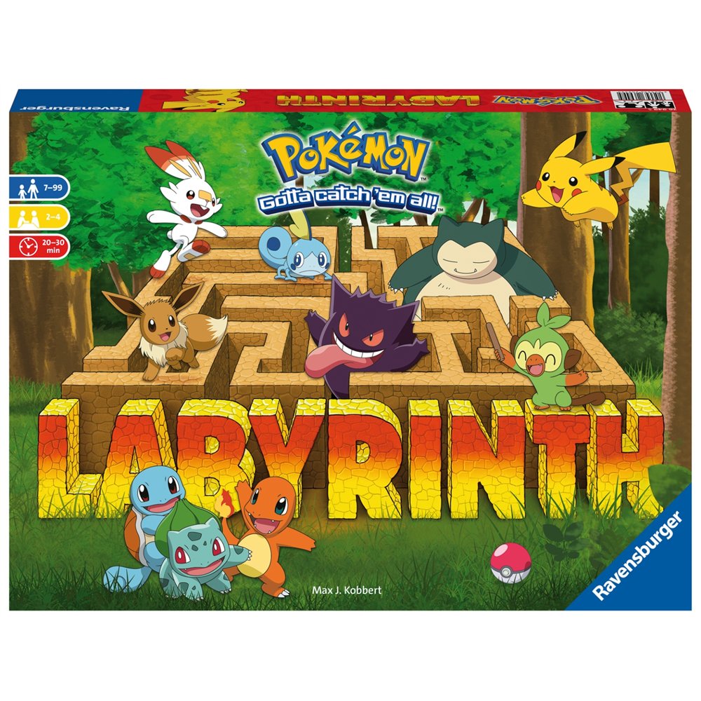 ravensburger pokémon labyrinth juego de mesa familia